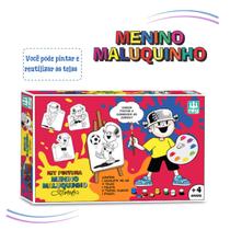 Kit Pintura Menino Maluquinho - Nig - Nig Brinquedos