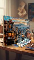 Kit Pintura Numerada Terapêutica 40x50cm