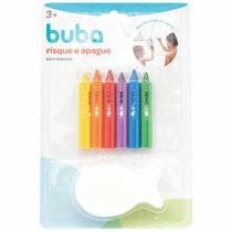 Kit Pintura para Banho - Risque e Apague com Esponja - Buba - Buba Toys