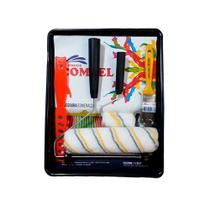 Kit Pintura Parede Com 6 Peças Anti Respingo Compel Kit Pintura Parede Com 6 Peças Anti Respingo Compel