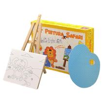 Kit Pintura Safari - Brincadeira De Criança - Brincadeira De Crianca