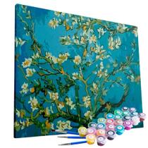 Kit Pintura Terapêutica - Amendoeira Em Flor/ Van Gogh - Maue Art Store