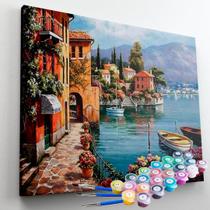 Kit Pintura Terapêutica - Barcos Românticos Kit Pintura Terapêutica - Barcos Românticos