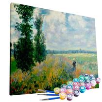 Kit Pintura Terapêutica - Campos De Papoula/ Claude Monet