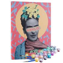 Kit Pintura Terapêutica - Colagem Frida Kahlo - Maue Art Store
