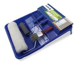 Kit pintura tigre multiuso 5 pçs rolo pincel bandeja 1540 Kit pintura tigre multiuso 5 pçs rolo pincel bandeja 1540