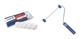 Kit pintura tigre rolo antirrespingo + cabo