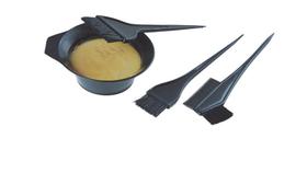 Kit Pintura Tintura de Cabelo 1 Pote e 3 Pincéis ( 6546 )
