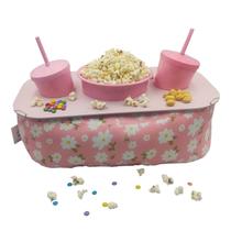 kit pipoca almofada Para assistir Filmes Gato Floral - Happy bee