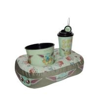 Kit Pipoca Baby Yoda Balde Copo E Almofada