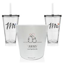 Kit Pipoca Personalizado Juntos - Para Dia Dos Namorados Kit Pipoca Personalizado Juntos - Para Dia Dos Namorados