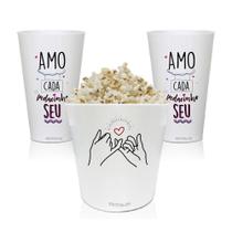 Kit Pipoca Personalizado Pedacinho - Para Dia Dos Namorados Kit Pipoca Personalizado Pedacinho - Para Dia Dos Namorados