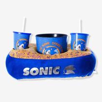 Kit Pipoca Sonic - Zona Criativa - Pillowtex Kit Pipoca Sonic - Zona Criativa - Pillowtex