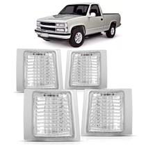Kit Pisca Lanterna Dianteira Silverado 1997 1998 1999 2000 2001 - 4 Peças Kit Pisca Lanterna Dianteira Silverado 1997 1998 1999 2000 2001 - 4 Peças