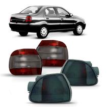 Kit pisca seta fume + lanterna fume jcv siena 1997 á 2000