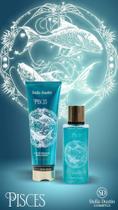 Kit Pisces Body Splash Shimmer 250 ml + Creme Hidratante Shimmer 236ml Stella Dustin