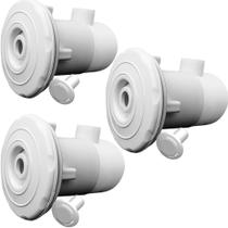 Kit Piscina 3 Dispositivos Hidromassagem 1 1/2" Vinil - Brustec
