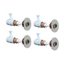 Kit Piscina 4 Dispositivo Hidromassagem - Premium Inox 316 Industek