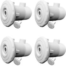 Kit Piscina 4 Dispositivos Hidromassagem 1 1/2" Vinil - Brustec