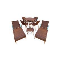 Kit piscina caribe alumínio fibra sintética área jardim sacada piscina sol lazer estilo externo