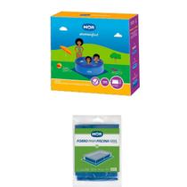 Kit Piscina Inflável 1000L + Forro 1000L Mor Kit Piscina Inflável 1000L + Forro 1000L Mor