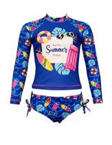 Kit Piscina praia Blusa Térmica Proteção Uv50 e Biquíni Kit Piscina praia Blusa Térmica Proteção Uv50 e Biquíni