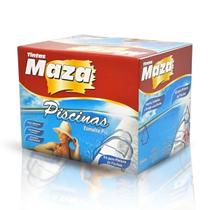 Kit piscina pu azul 4,5l maza