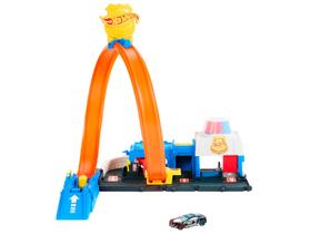 Kit Pista Hot Wheels Super Delegacia de Polícia Mattel