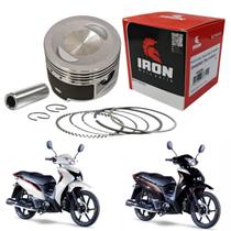Kit pistão 0.50mm anéis segmento e pino iron shineray jet 50 50+ 50s 50x para 70cc Kit pistão 0.50mm anéis segmento e pino iron shineray jet 50 50+ 50s 50x para 70cc