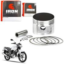 Kit pistao 0.75mm anéis segmento e pino iron dafra riva 150 2011 a 2017 Kit pistao 0.75mm anéis segmento e pino iron dafra riva 150 2011 a 2017