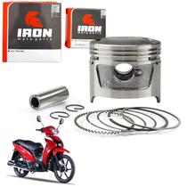 Kit pistão 1.00 anéis segmento e pino aumento para 70cc shineray jet 50 50s 50x todos anos Kit pistão 1.00 anéis segmento e pino aumento para 70cc shineray jet 50 50s 50x todos anos