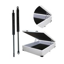 Kit Pistão a Gás 800 N para Box Baú - Preto - Compatível com todas as medidas de baú