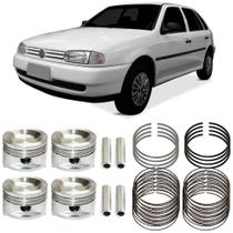 Kit Pistão Anéis 0.50 Volkswagen Gol 1.6 85 A 99 Metal Leve