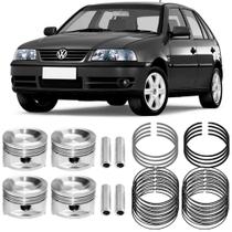 Kit Pistão Anéis 0.50 Volkswagen Gol 1.6 98 a 2007 Metal Leve Kit Pistão Anéis 0.50 Volkswagen Gol 1.6 98 a 2007 Metal Leve