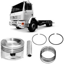 Kit Pistão Anéis Compressor Mercedes Benz 1720 98 A 2006 Kit Pistão Anéis Compressor Mercedes Benz 1720 98 A 2006