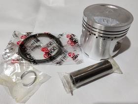 Kit Pistão Anéis Pino e Travas Std Nikki para Honda Cg Ml Turuna Kit Pistão Anéis Pino e Travas Std Nikki para Honda Cg Ml Turuna