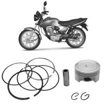 Kit Pistão Anel 0.50 CG 125 NXR 125 Bros Vini Controlflex Kit Pistão Anel 0.50 CG 125 NXR 125 Bros Vini Controlflex