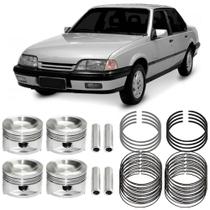 Kit Pistão Anel 0.50 Chevrolet Monza 1.8 86 a 96 Gasolina Metal Leve