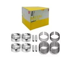 Kit Pistão Anel 0.50 Frontier 2.5 16v 144cv 172cv Metal Leve