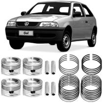 Kit Pistão Anel 0.50 Volkswagen Gol G3 1.0 99 a 2003 Gasolina Metal Leve Kit Pistão Anel 0.50 Volkswagen Gol G3 1.0 99 a 2003 Gasolina Metal Leve