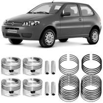 Kit Pistão Anel 0.60 Fiat Palio 1.0 2000 A 2008 Gasolina Me