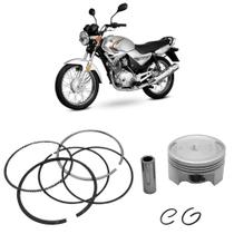 Kit Pistão Anel 1.00 YBR 125 XTZ 125 TTR125 Vini Controlflex