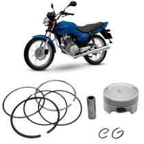 Kit Pistão Anel 4.00 61,30mm CG 150 NXR 150 Bros Kit Pistão Anel 4.00 61,30mm CG 150 NXR 150 Bros