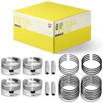 Kit Pistão Anel Std Motor 1.8 8v N18xfh Flex Metal Leve