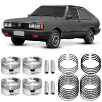 Kit Pistão Anel Std Volkswagen Passat 1.6 84 A 89 Gasolina Metal Leve