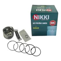 Kit Pistao Com Aneis Pino Trava 3,00mm Cg Fan Titan 125 2000 Kit Pistao Com Aneis Pino Trava 3,00mm Cg Fan Titan 125 2000