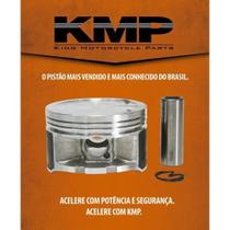 Kit pistão com anel CG125 2002-2008 Bros 125 2003-2005 0,75 - KMP