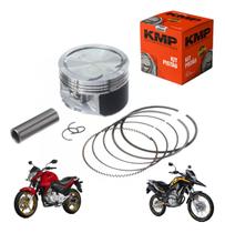 Kit Pistão e Anéis KMP Honda CB 300 XRE 300 Medida 1,00