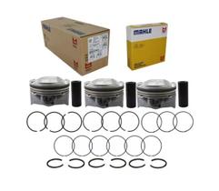 Kit Pistão E Anel 0,50 Ká 1.0 12v 3 Cilindros Metal Leve P&ampA9872 0,50