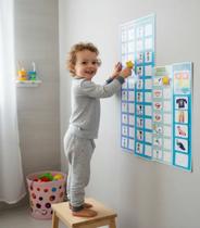 Kit Pistas Visuais para Higiene Pessoal (Tomar Banho, Escovar os Dentes, Usar o Banheiro e Se Vestir)
